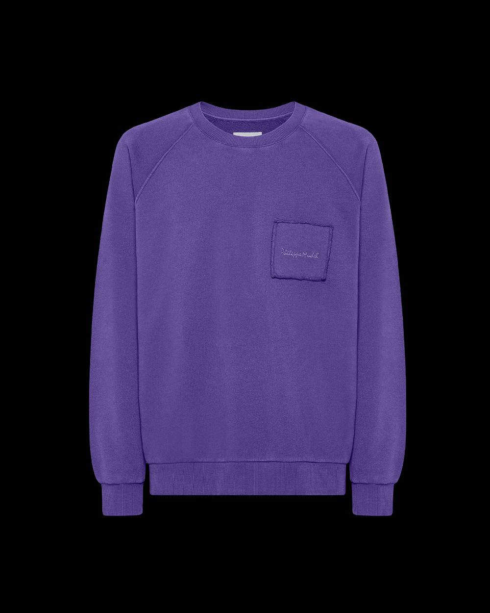 Philippe Model Felpa girocollo BERNARD da Uomo Viola in Jersey Fino al 50% di sconto