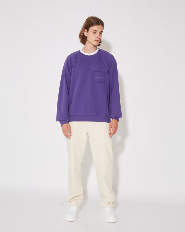 Philippe Model Felpa girocollo BERNARD da Uomo Viola in Jersey Fino al 50% di sconto