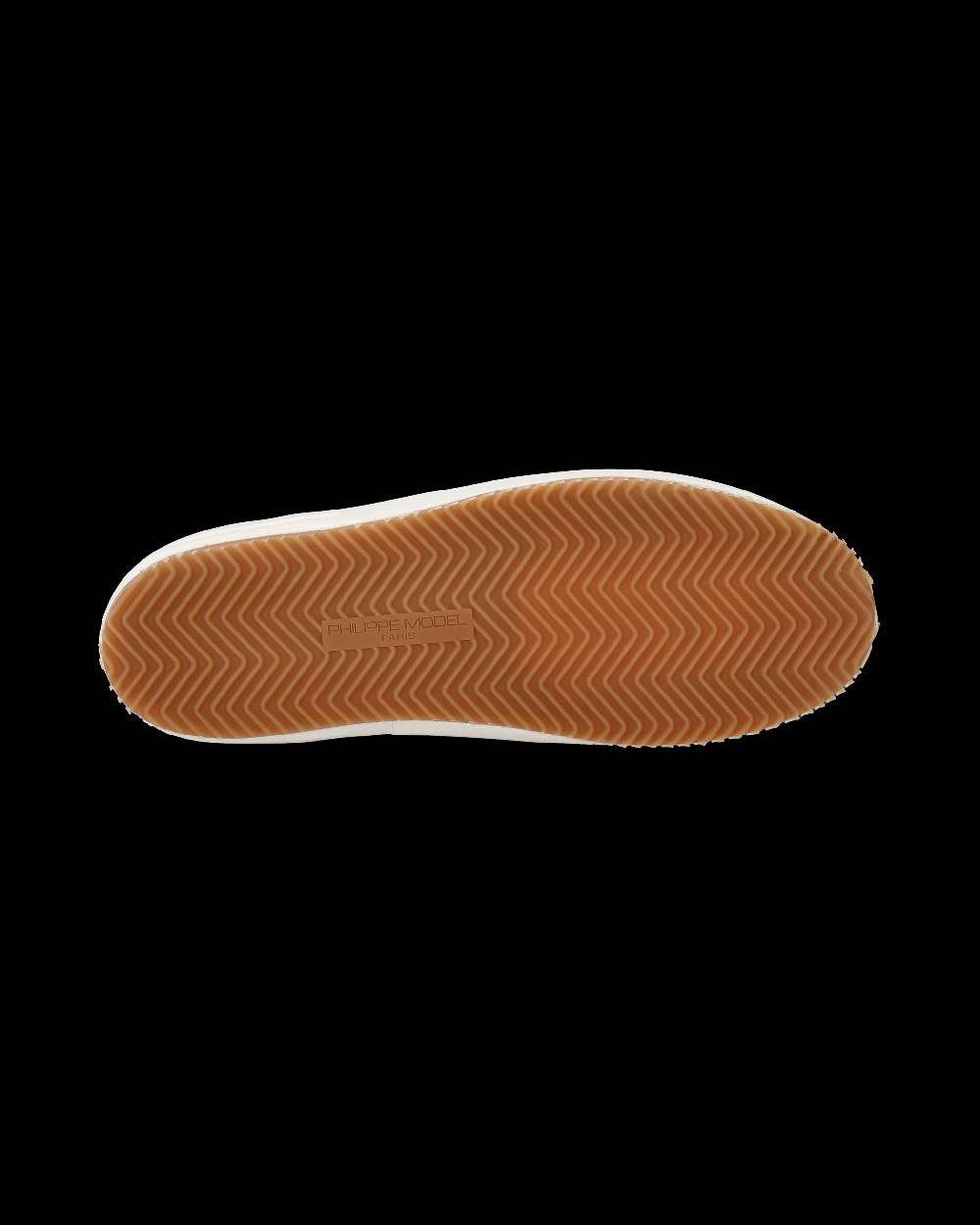 Philippe Model Sneaker bassa Nice uomo - bianco e animalier Fino al 60% di sconto