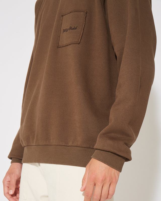 Philippe Model Felpa girocollo BERNARD da Uomo Marrone in Jersey Fino al 65% di sconto