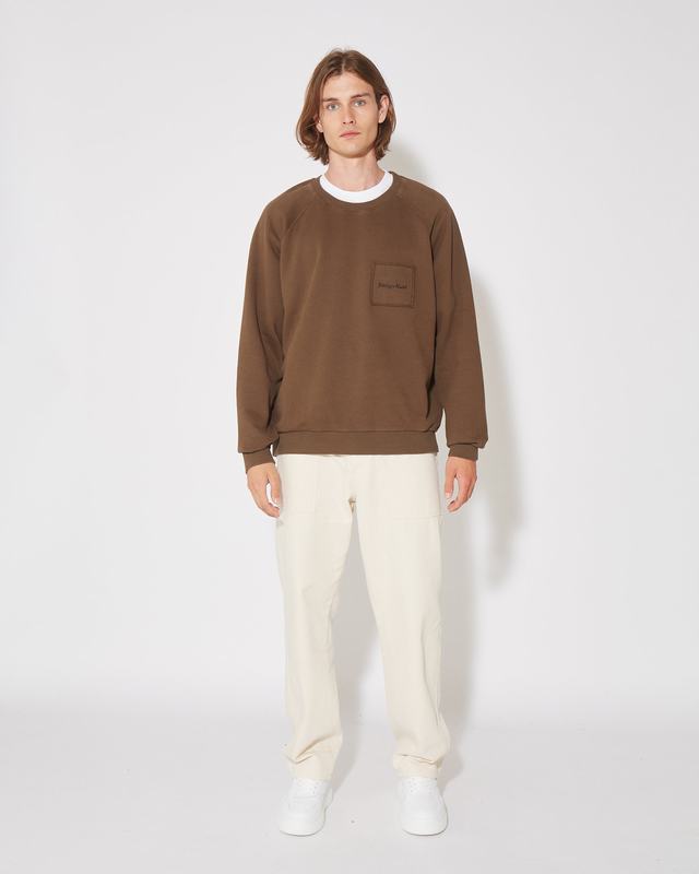 Philippe Model Felpa girocollo BERNARD da Uomo Marrone in Jersey Fino al 65% di sconto