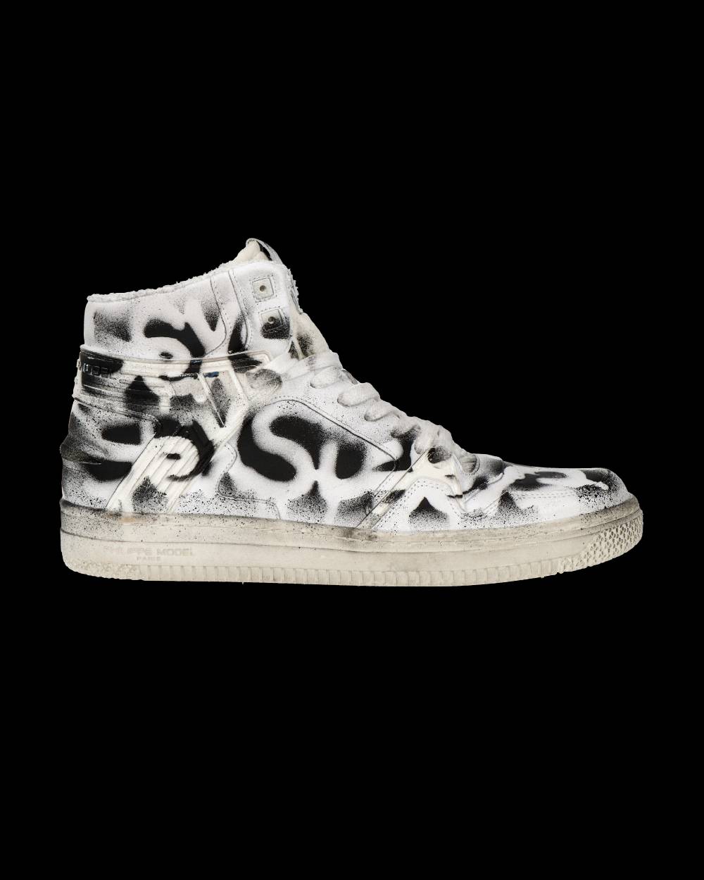 Philippe Model Sneaker mid La Grande donna - bianco e nero Sostegno trimestrale