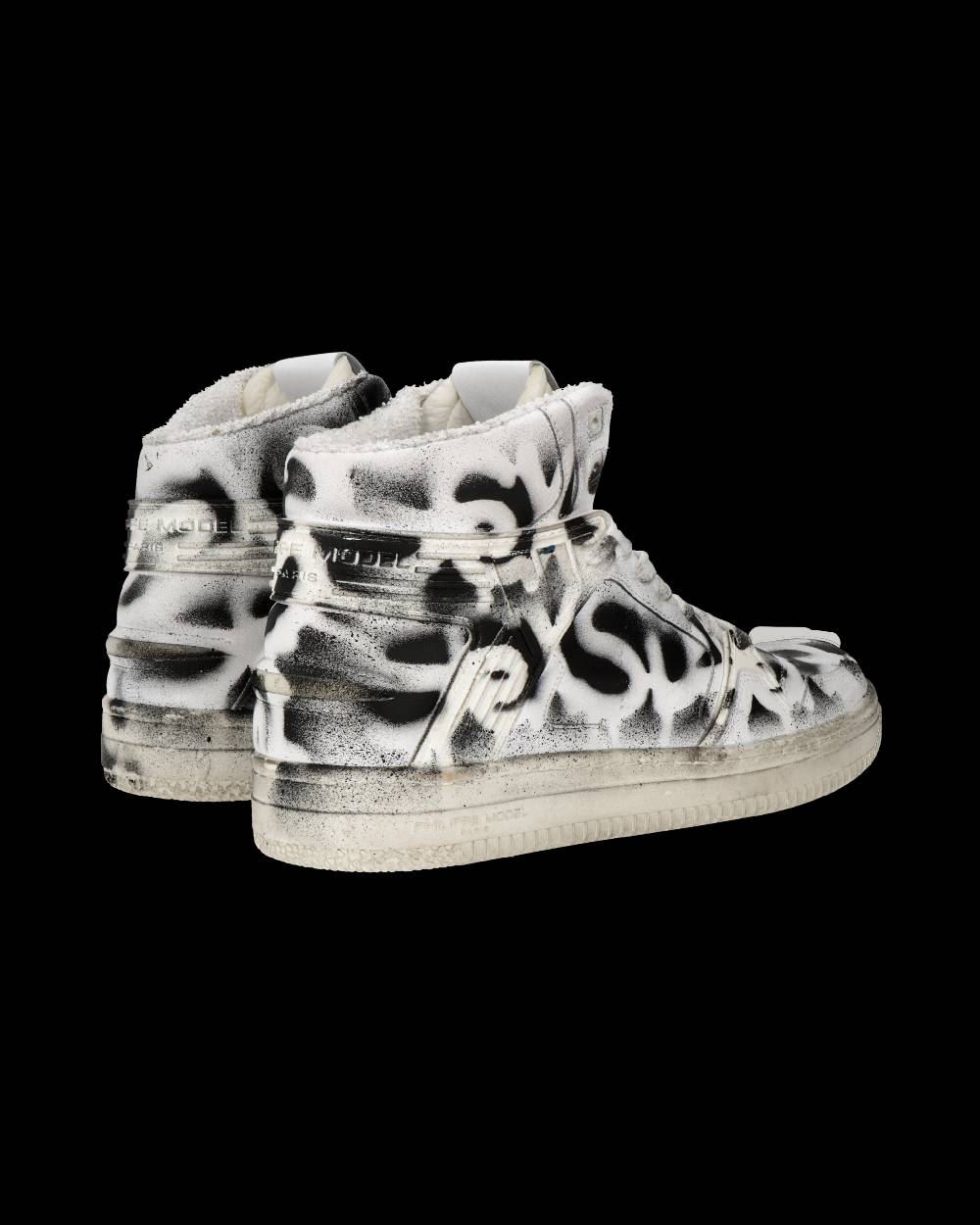 Philippe Model Sneaker mid La Grande donna - bianco e nero Sostegno trimestrale