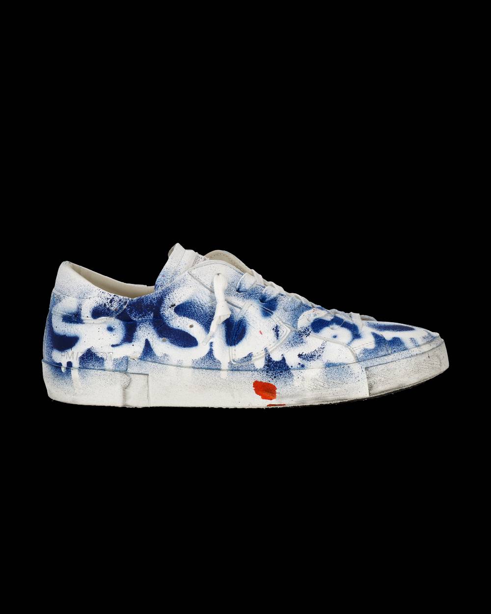 Philippe Model Sneaker bassa PRSX uomo - bianco e blu 50% di sconto con spedizione gratuita