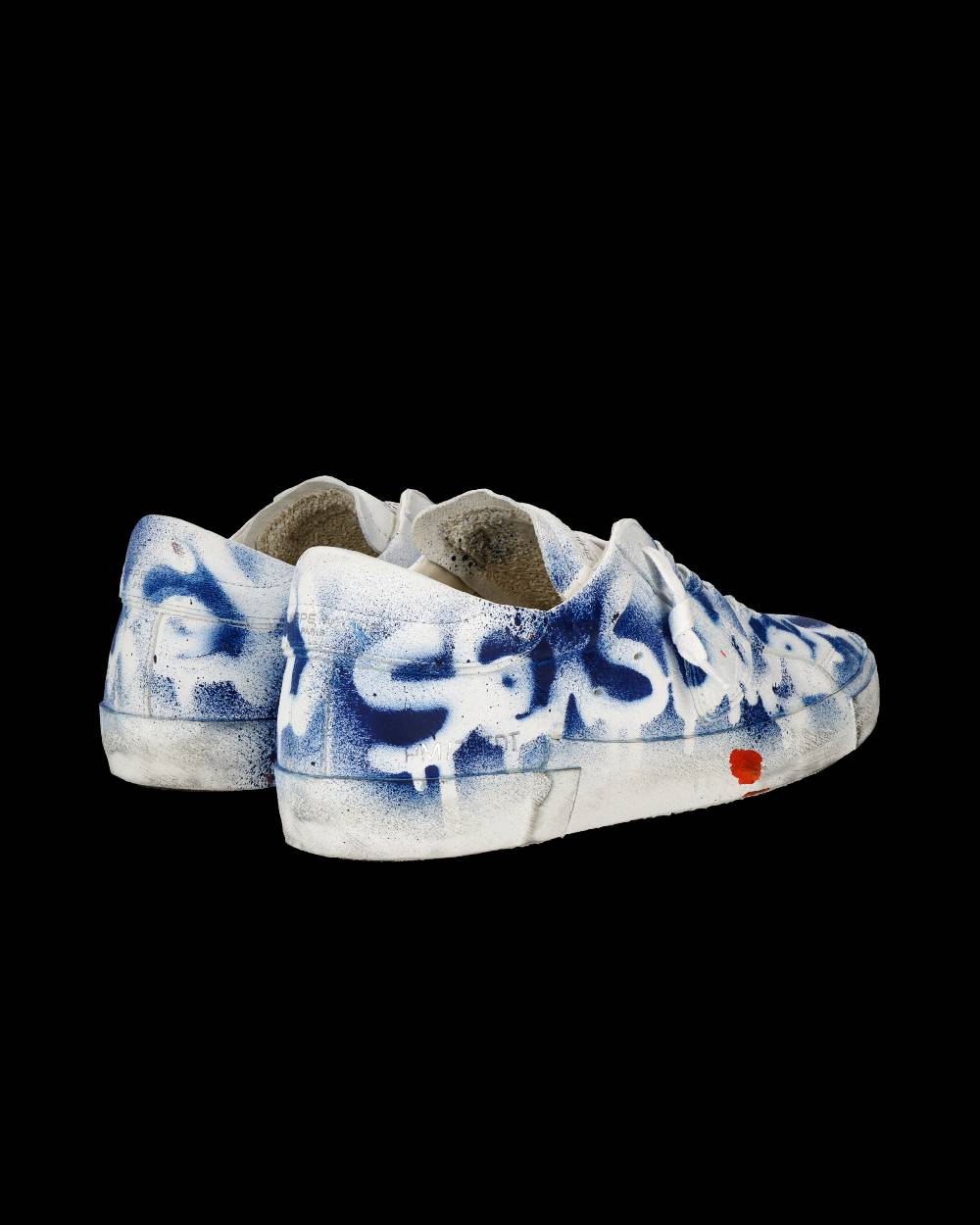 Philippe Model Sneaker bassa PRSX uomo - bianco e blu 50% di sconto con spedizione gratuita