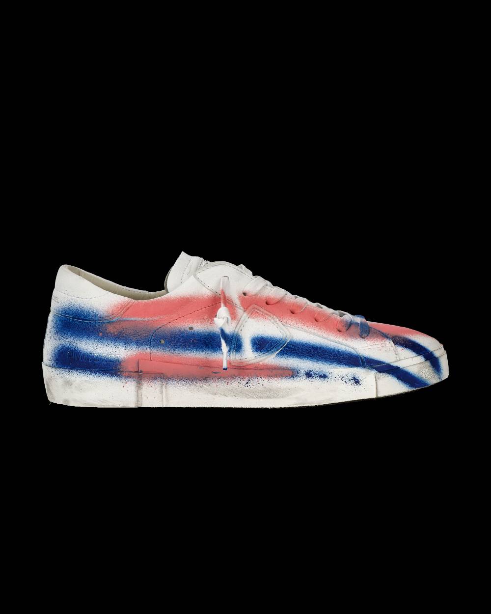 Philippe Model Sneaker bassa PRSX uomo - bianco, blu e rosa Officina