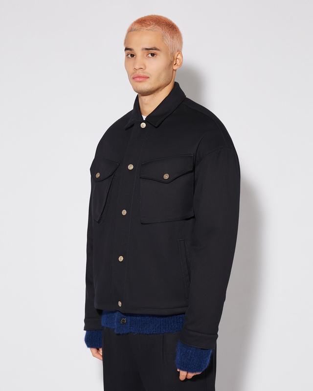 Philippe Model Giacca Gerard da Uomo Blu in Tessuto Tecnico Limitato a 3 giorni