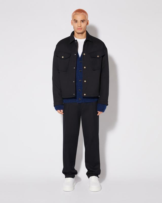 Philippe Model Giacca Gerard da Uomo Blu in Tessuto Tecnico Limitato a 3 giorni