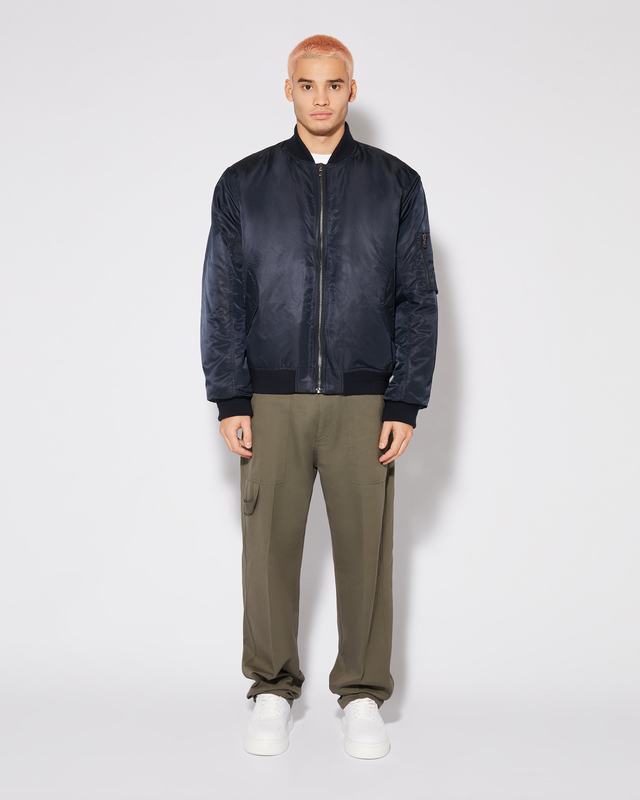 Philippe Model Giacca bomber Gustave da Uomo Blu in Jersey Black Friday Prezzi