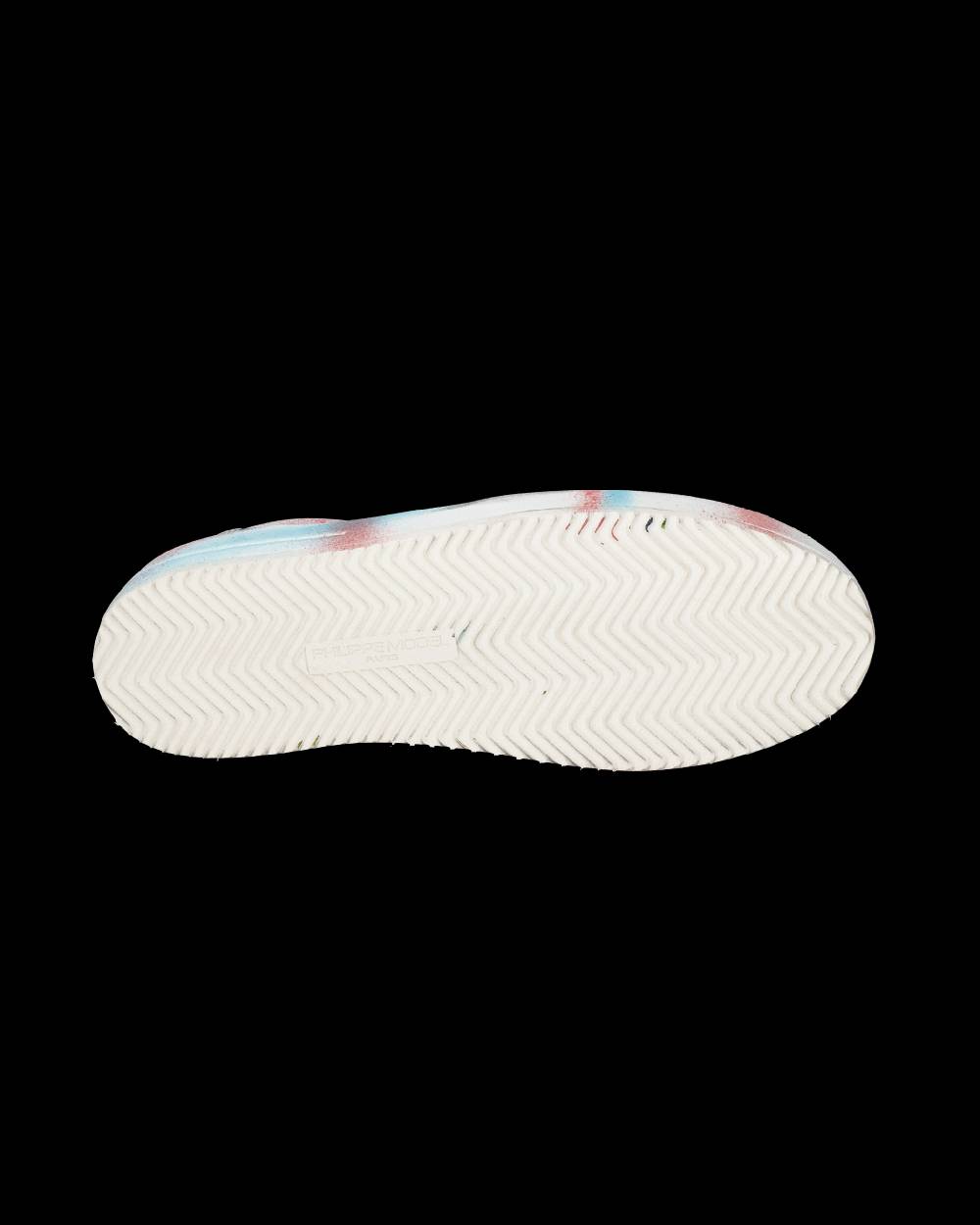 Philippe Model Sneaker bassa Nice uomo - bianco, corallo e blu Duty-free