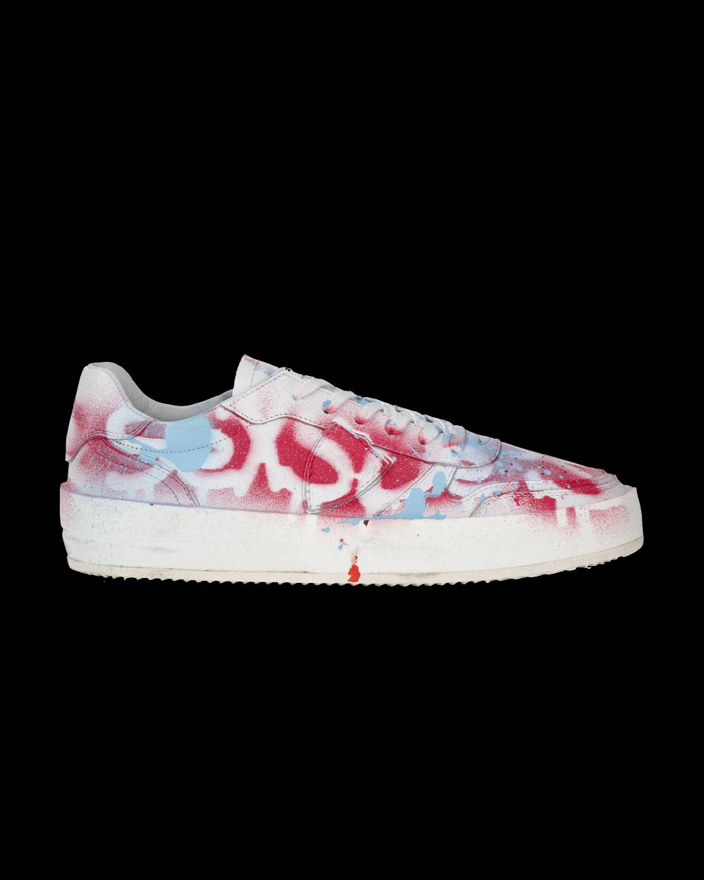 Philippe Model Sneaker bassa Nice uomo - bianco, rosso e azzurro Sconti questo mese