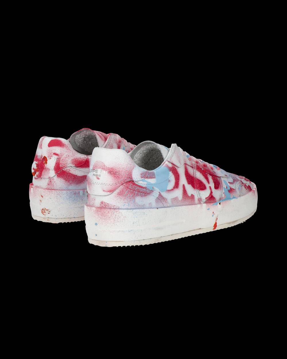 Philippe Model Sneaker bassa Nice uomo - bianco, rosso e azzurro Sconti questo mese
