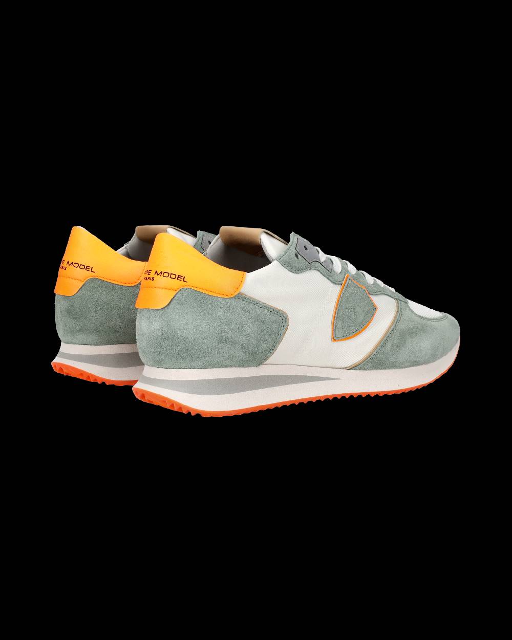 Philippe Model Sneaker bassa Trpx uomo - bianco, verde e arancio Italy