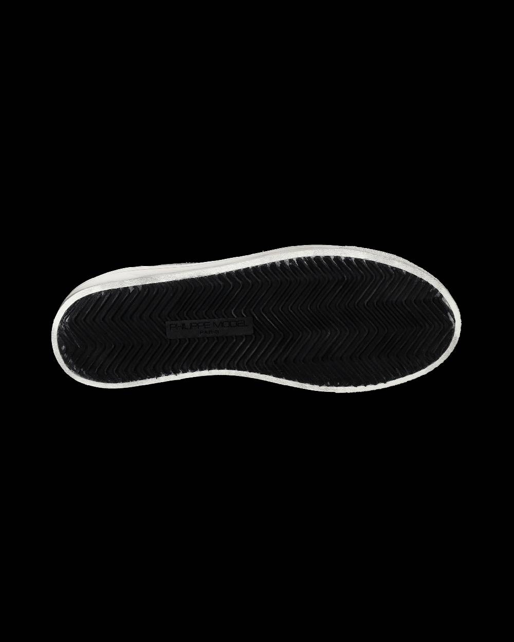 Philippe Model Sneaker basse Prsx Haute donna - argento In Linea