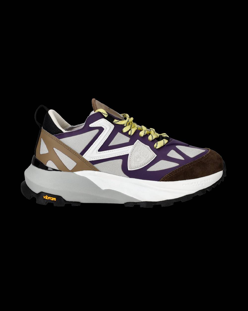 Philippe Model Sneakers Rocx da Donna Viola e Grigie in Tessuto Tecnico Vendita