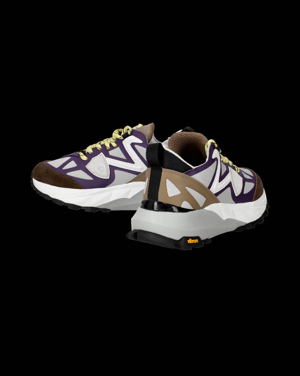 Philippe Model Sneakers Rocx da Donna Viola e Grigie in Tessuto Tecnico Vendita
