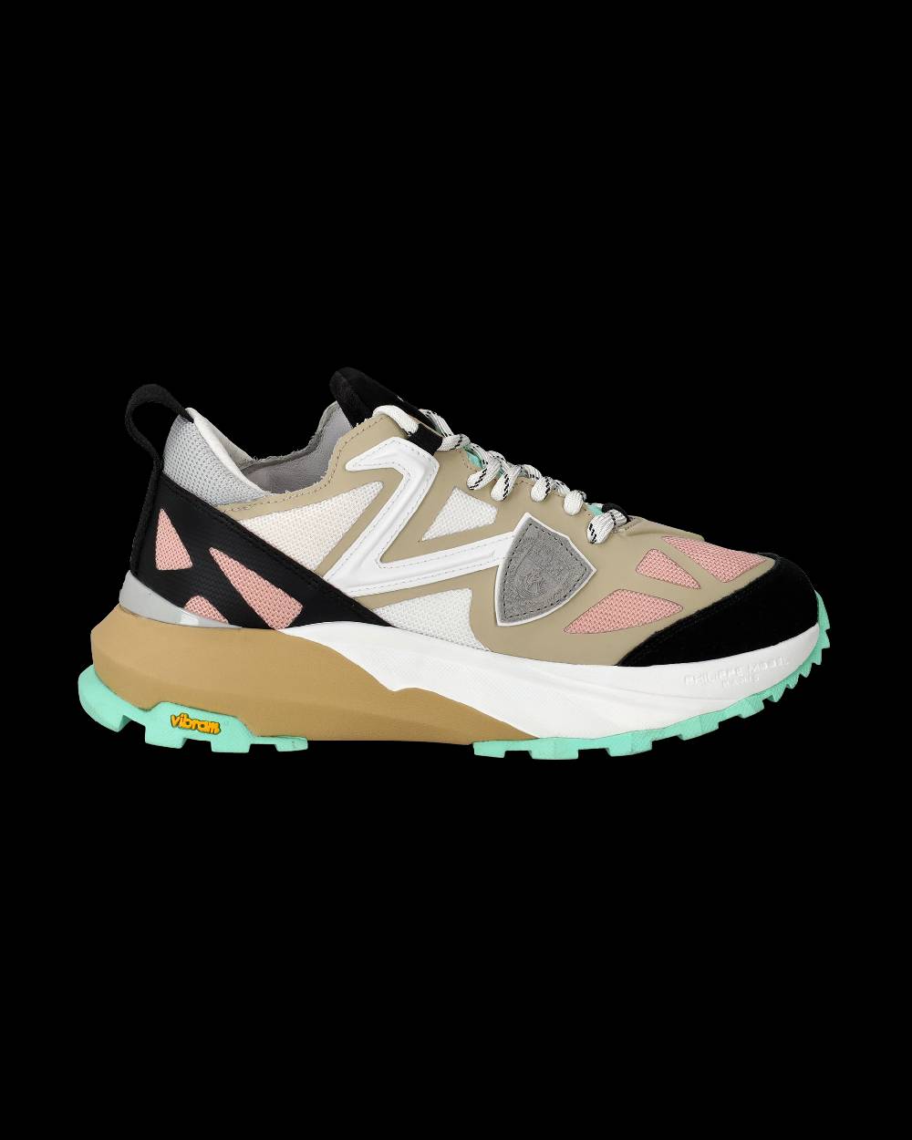 Philippe Model Sneakers Rocx da Donna Rosa in Tessuto Tecnico Promozione