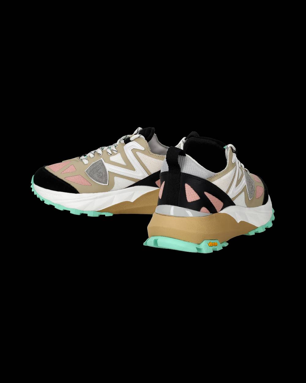 Philippe Model Sneakers Rocx da Donna Rosa in Tessuto Tecnico Promozione