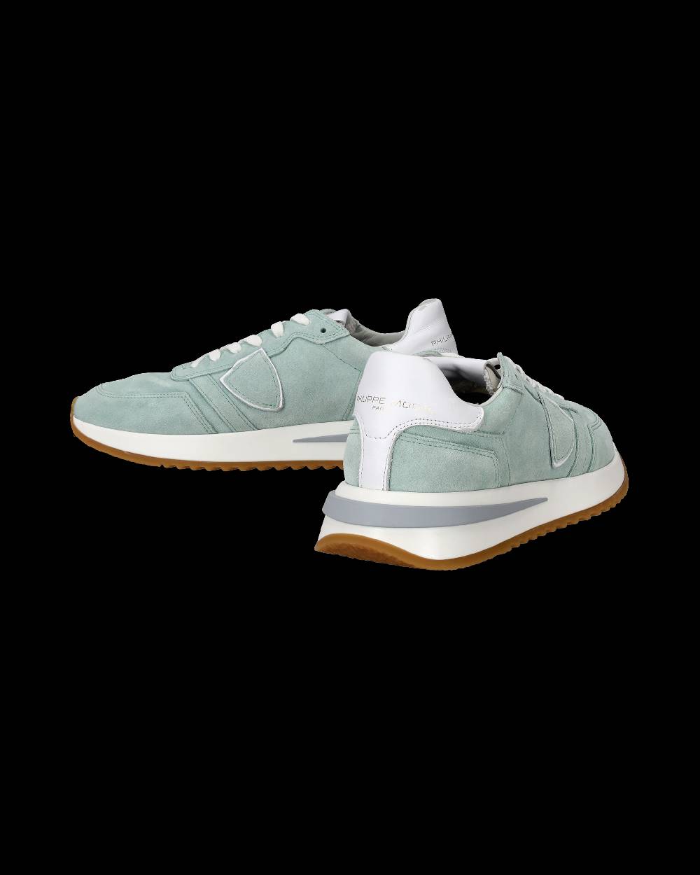 Philippe Model Sneakers Tropez 2.1 Verdi da Donna in Pelle Scamosciata Qualità Garantita