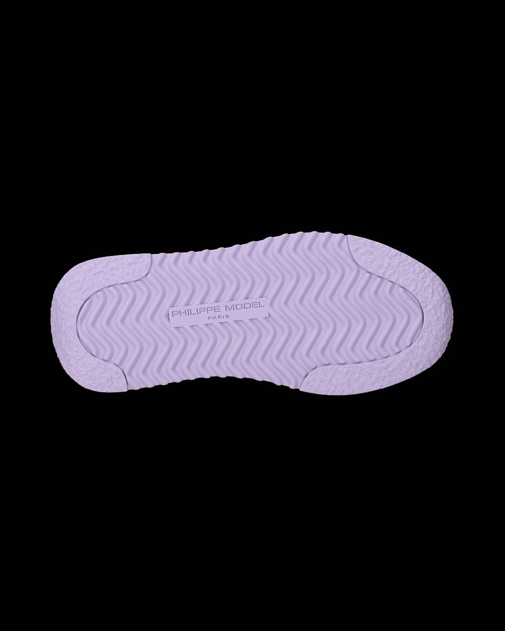 Philippe Model Sneakers Tropez 2.1 da Donna Bianche e Viola in Tessuto Tecnico Promozione Limitata