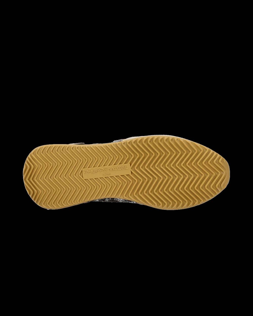 Philippe Model Sneaker casual Trpx da donna in pelle scamosciata - Dorato Affare Del Giorno