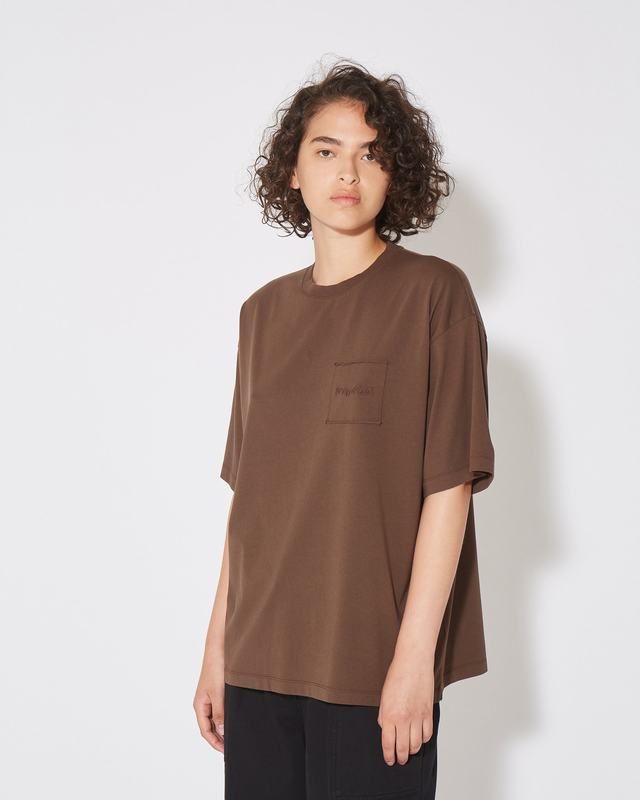 Philippe Model T-Shirt Monique da Donna Marrone in Jersey Online
