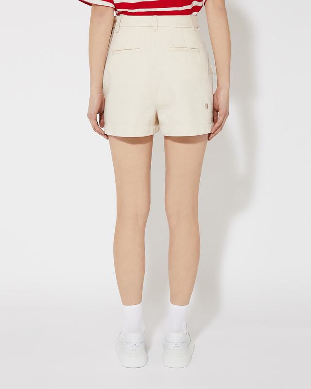 Philippe Model Bermuda Donna Ecru in Bull Denim Offerte