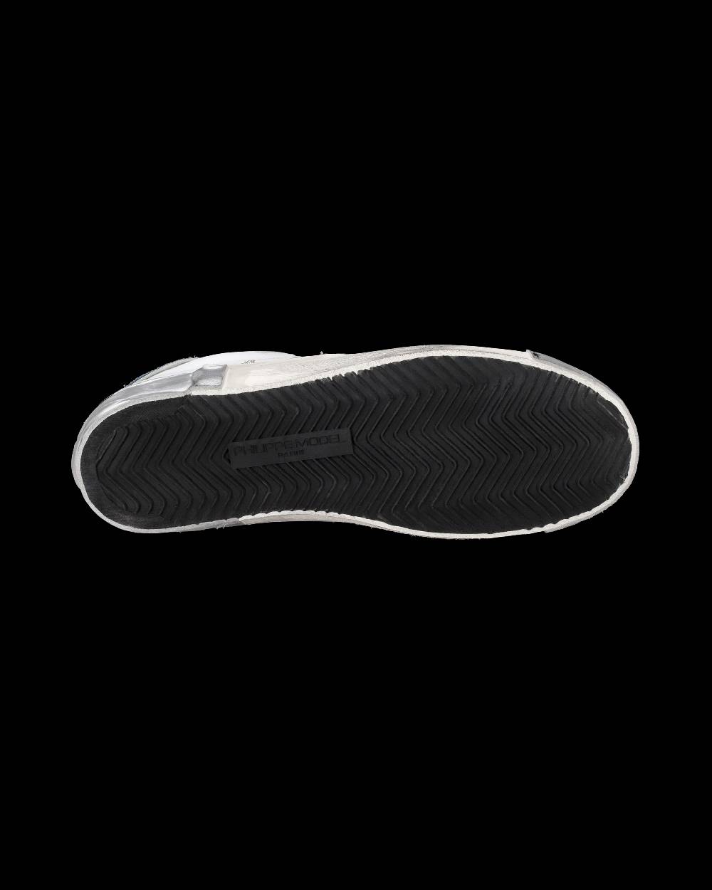 Philippe Model Sneaker basse Paris donna - bianco e argento Saldi Di Fabbrica