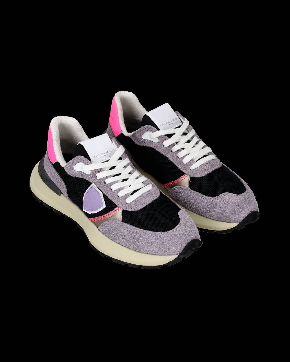 Philippe Model Sneaker running basse Antibes donna - lilla e nero Vendite Flash