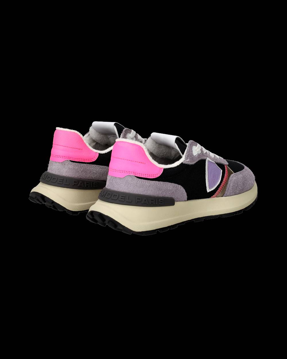 Philippe Model Sneaker running basse Antibes donna - lilla e nero Vendite Flash