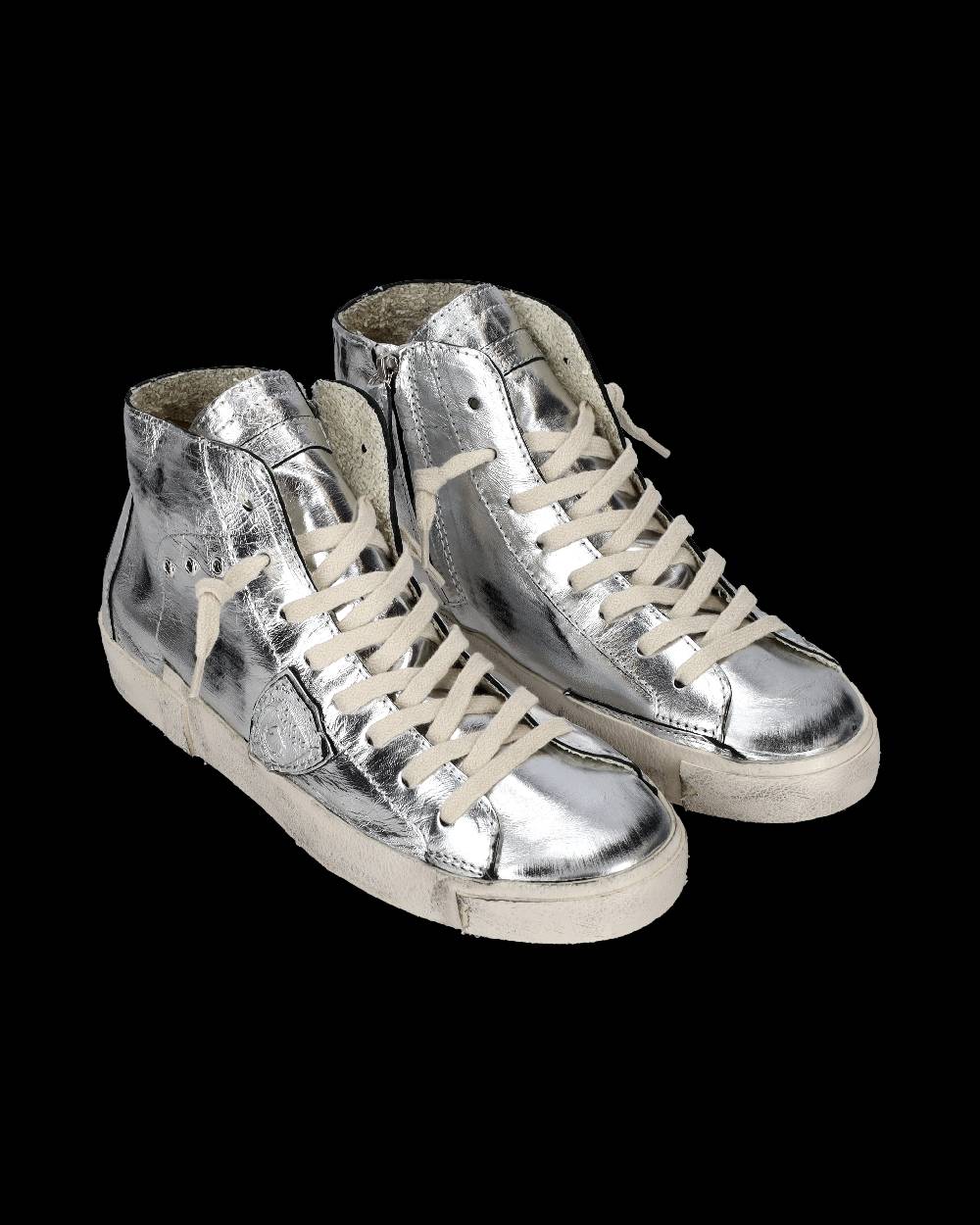 Philippe Model Sneaker alta Prsx High donna - argento Prezzo di fabbrica