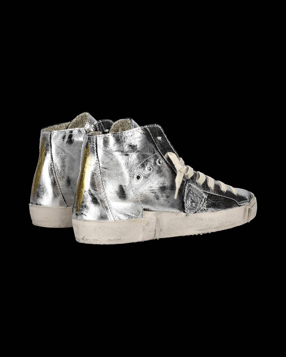 Philippe Model Sneaker alta Prsx High donna - argento Prezzo di fabbrica