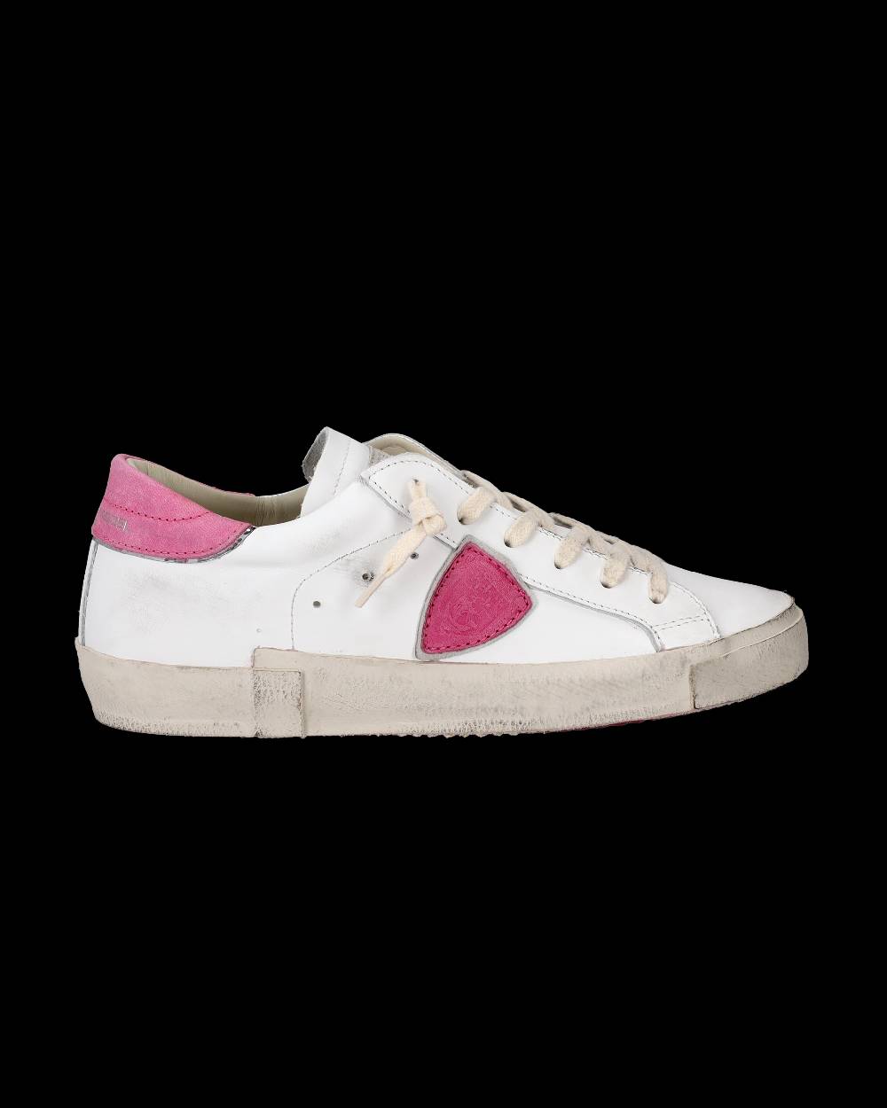 Philippe Model Sneaker basse Paris donna - bianco e fucsia Flash Sale