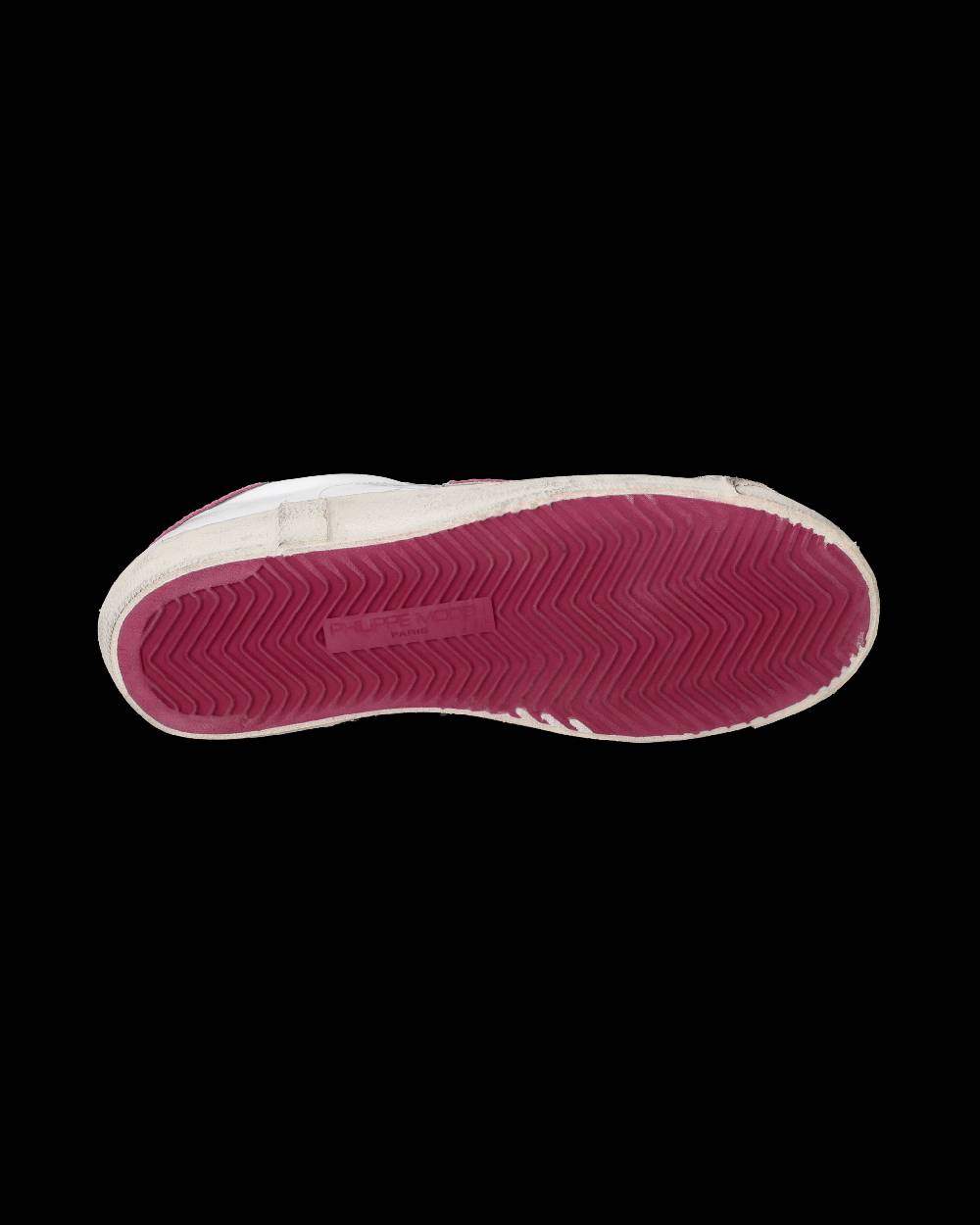Philippe Model Sneaker basse Paris donna - bianco e fucsia Flash Sale