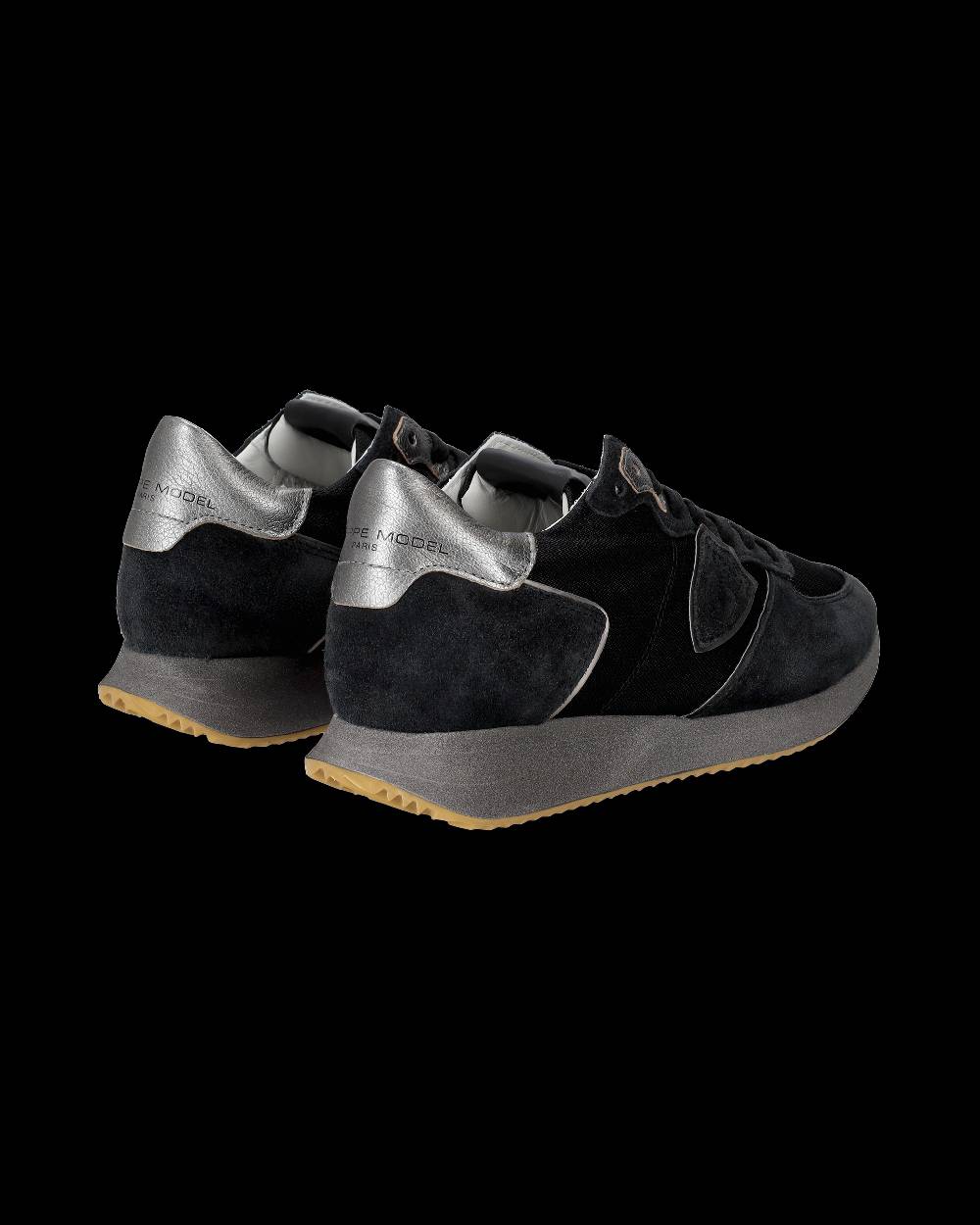 Philippe Model Sneaker basse Trpx donna - nero e argento Shopping online