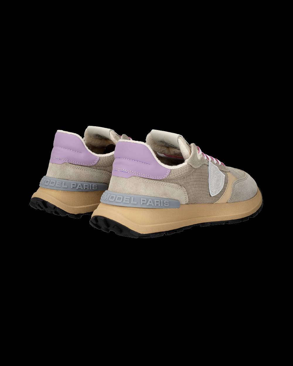 Philippe Model Sneakers Antibes da Donna Beige in Tessuto Tecnico Offerta esclusiva