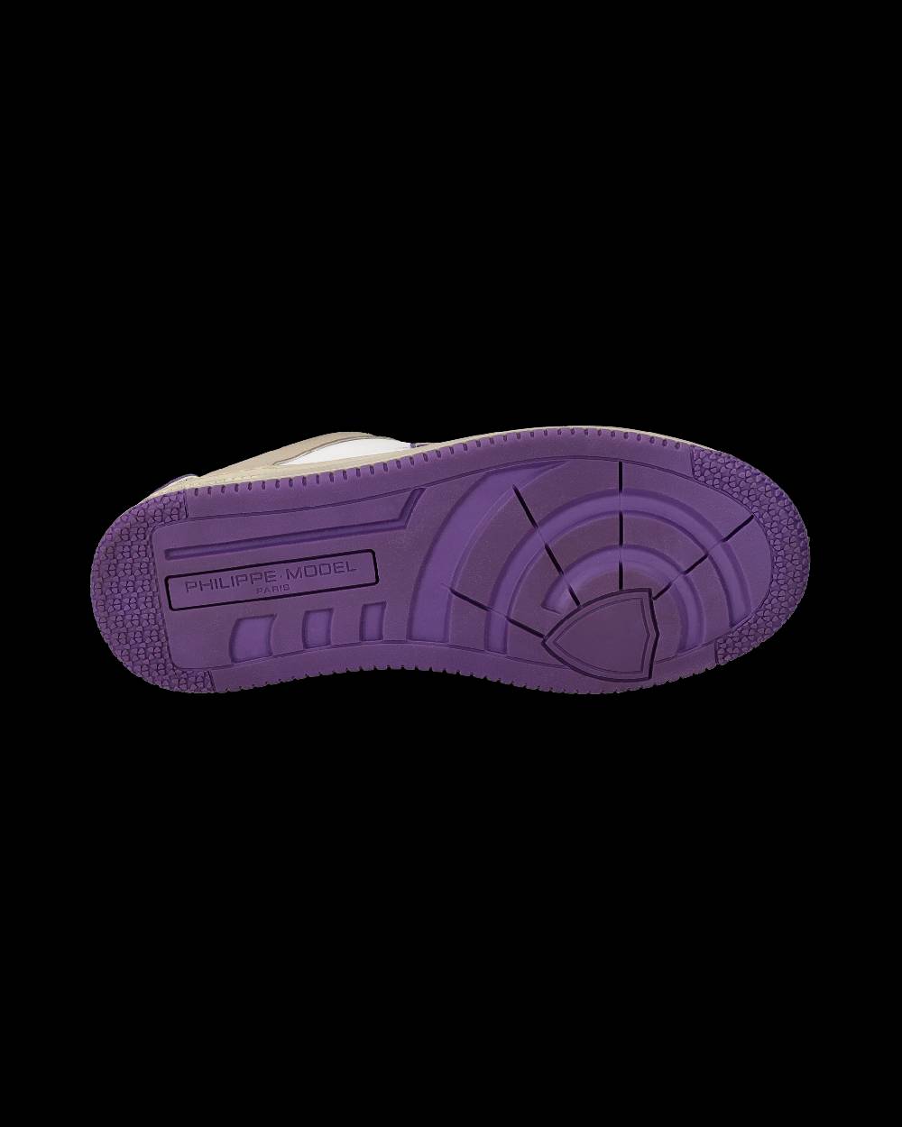 Philippe Model Sneakers Lyon da Donna Bianche e Viola in Pelle Riciclata Vendite stagionali