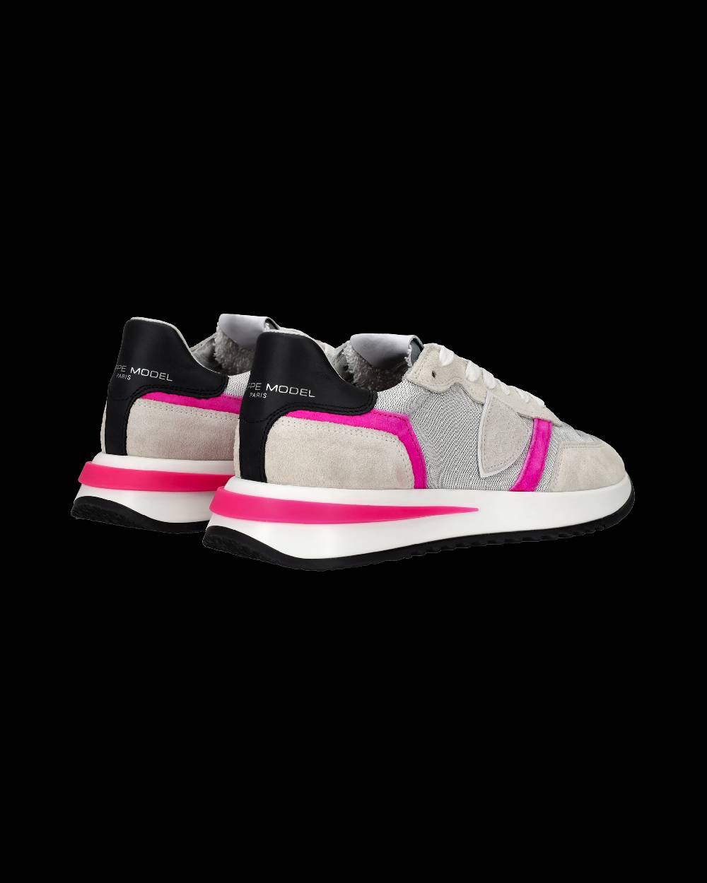 Philippe Model Sneakers Tropez 2.1 da Donna Beige in Pelle Metal Smaltimento dello stoccaggio