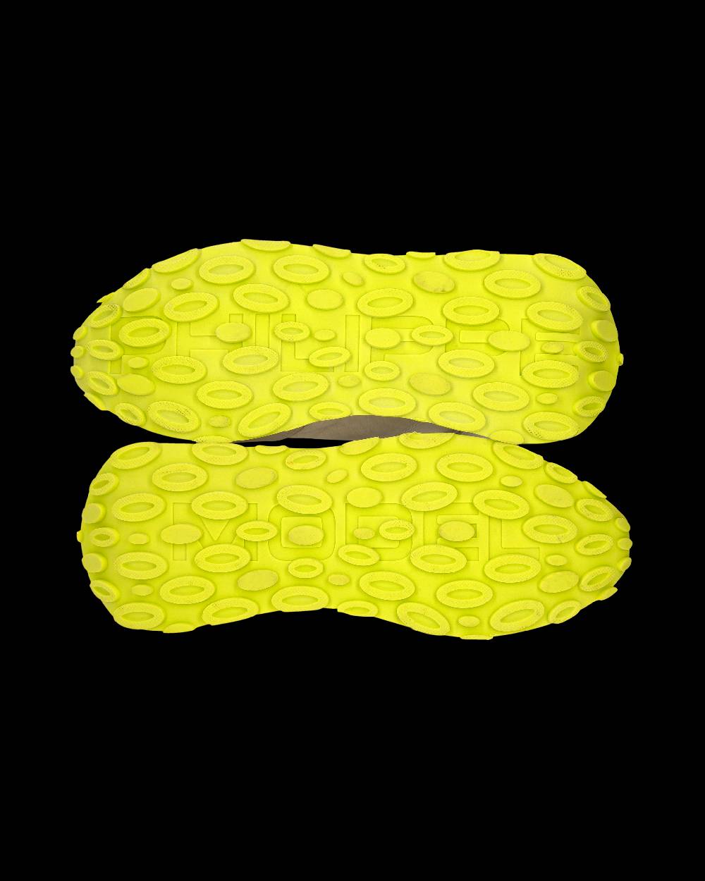 Philippe Model Sneaker Tropez Haute Donna, Bianco e Giallo Offerta migliore