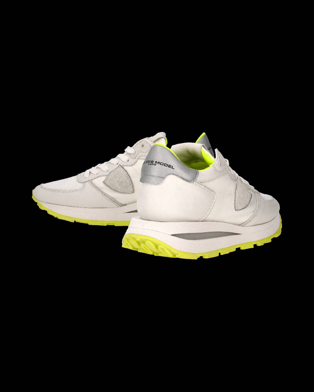 Philippe Model Sneaker Tropez Haute Donna, Bianco e Giallo Offerta migliore