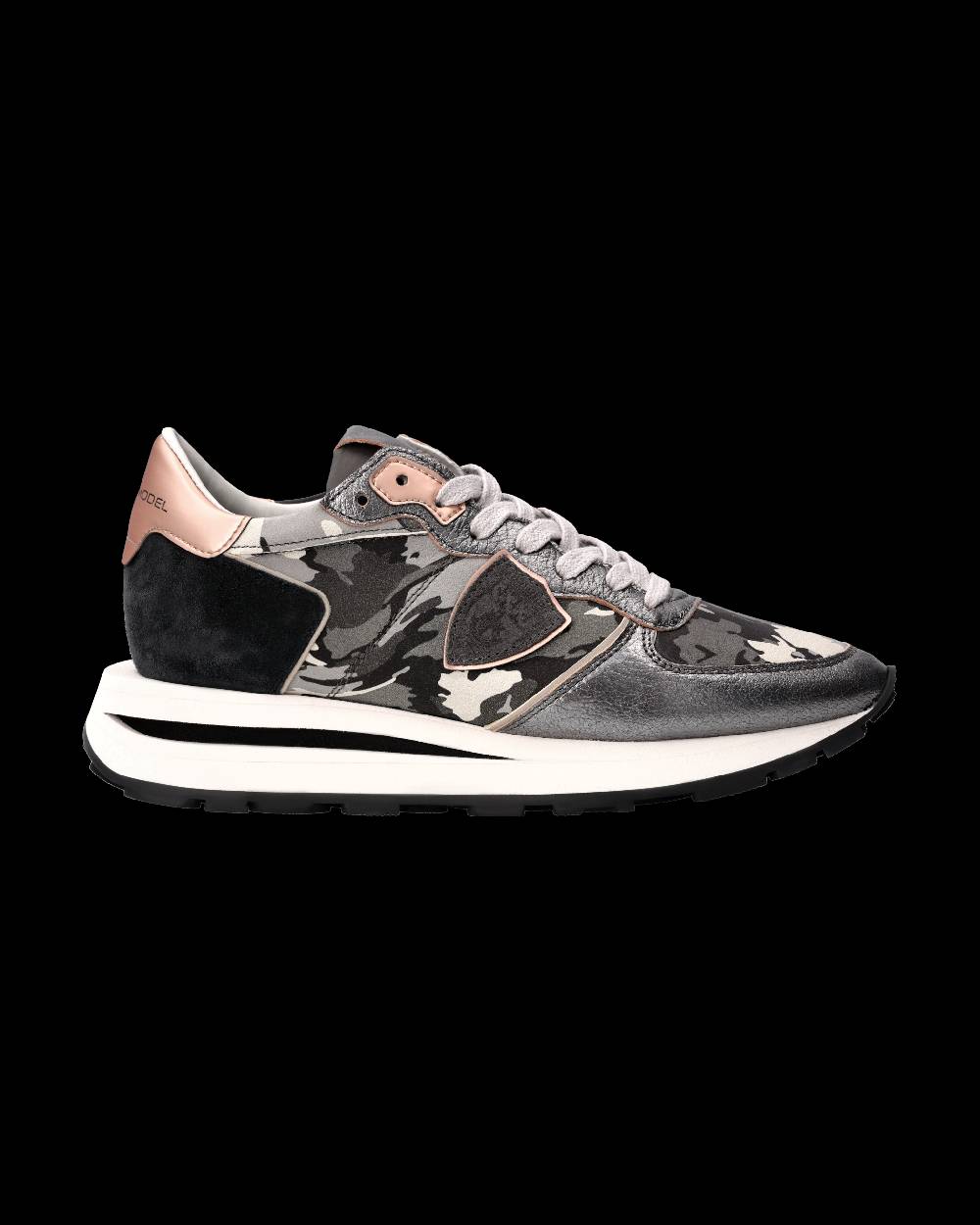 Philippe Model Sneaker Tropez Haute Donna, Antracite Online Outlet