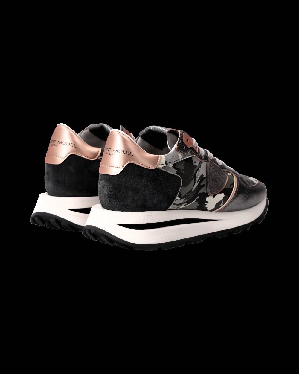 Philippe Model Sneaker Tropez Haute Donna, Antracite Online Outlet