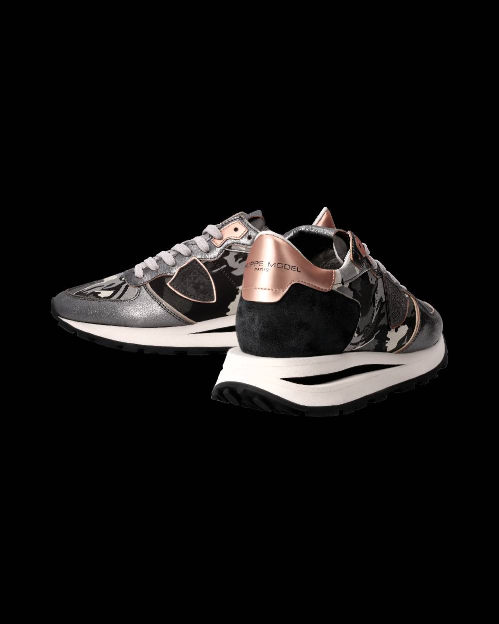 Philippe Model Sneaker Tropez Haute Donna, Antracite Online Outlet