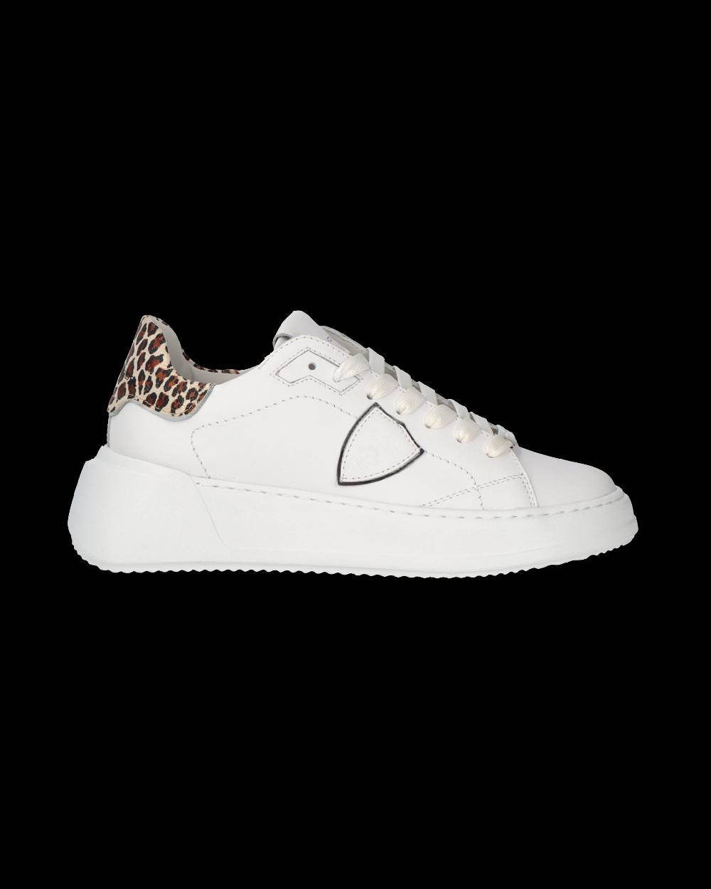 Philippe Model Sneaker Tres Temple Donna, Bianco e Beige Offerte esclusive