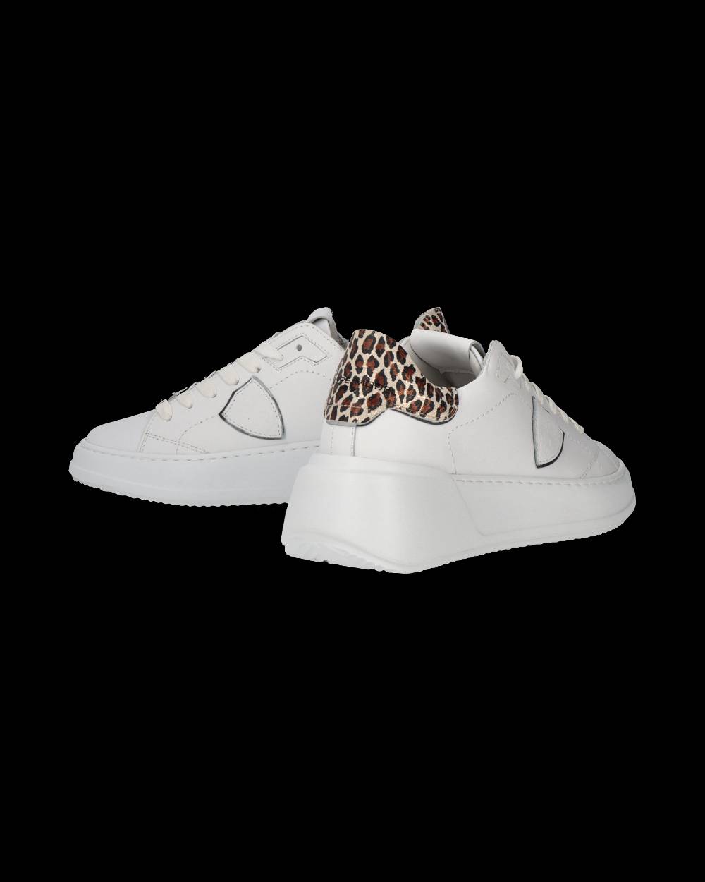 Philippe Model Sneaker Tres Temple Donna, Bianco e Beige Offerte esclusive