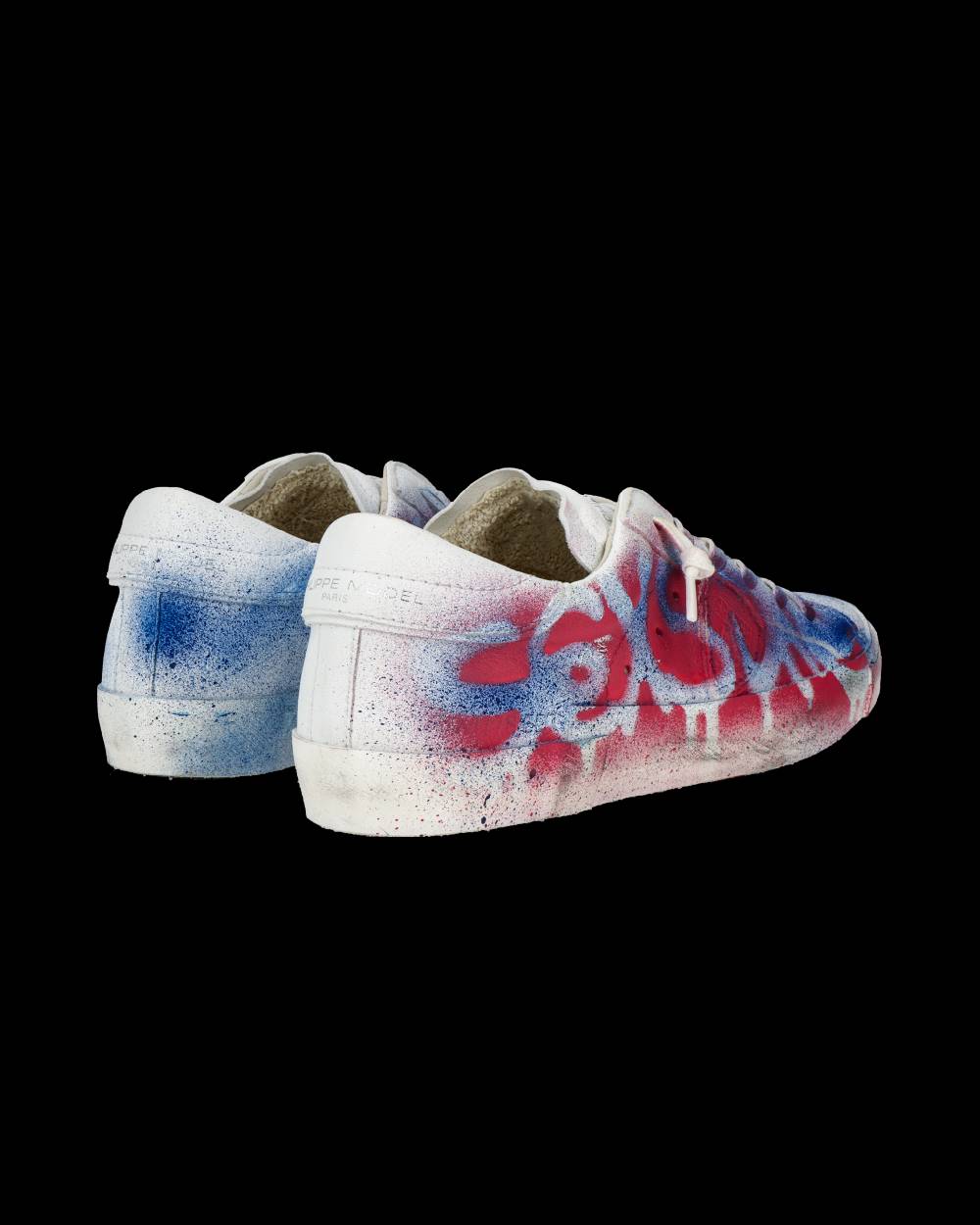 Philippe Model Sneaker bassa PRSX donna - bianco, rosso e blu Grandi sconti