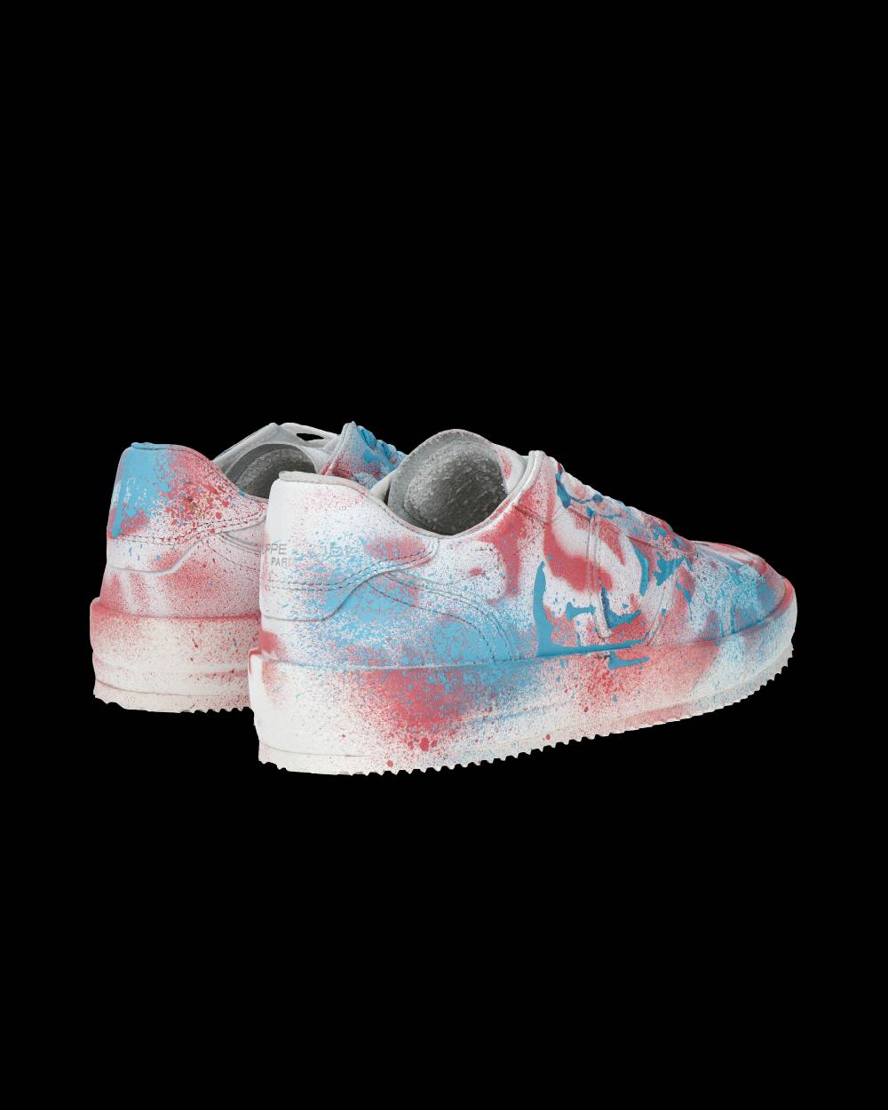 Philippe Model Sneaker bassa Nice donna - bianco, rosa e azzurro Bestseller