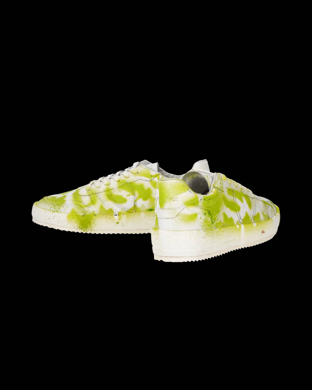Philippe Model Sneaker bassa Nice donna - bianco e verde Offerte stagionali