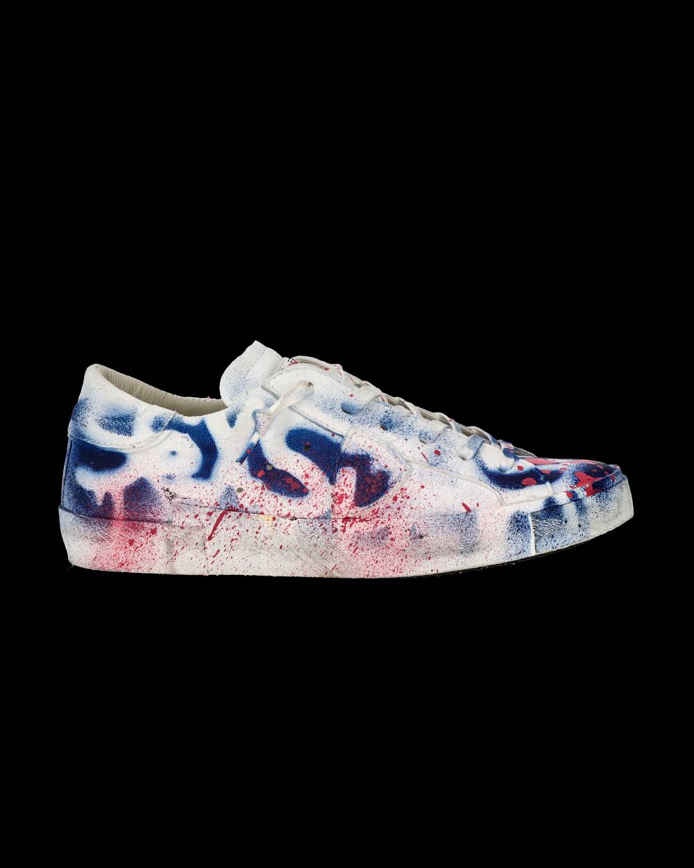 Philippe Model Sneaker bassa PRSX donna - bianco, blu e rosso Comprane uno, ottenene uno gratis