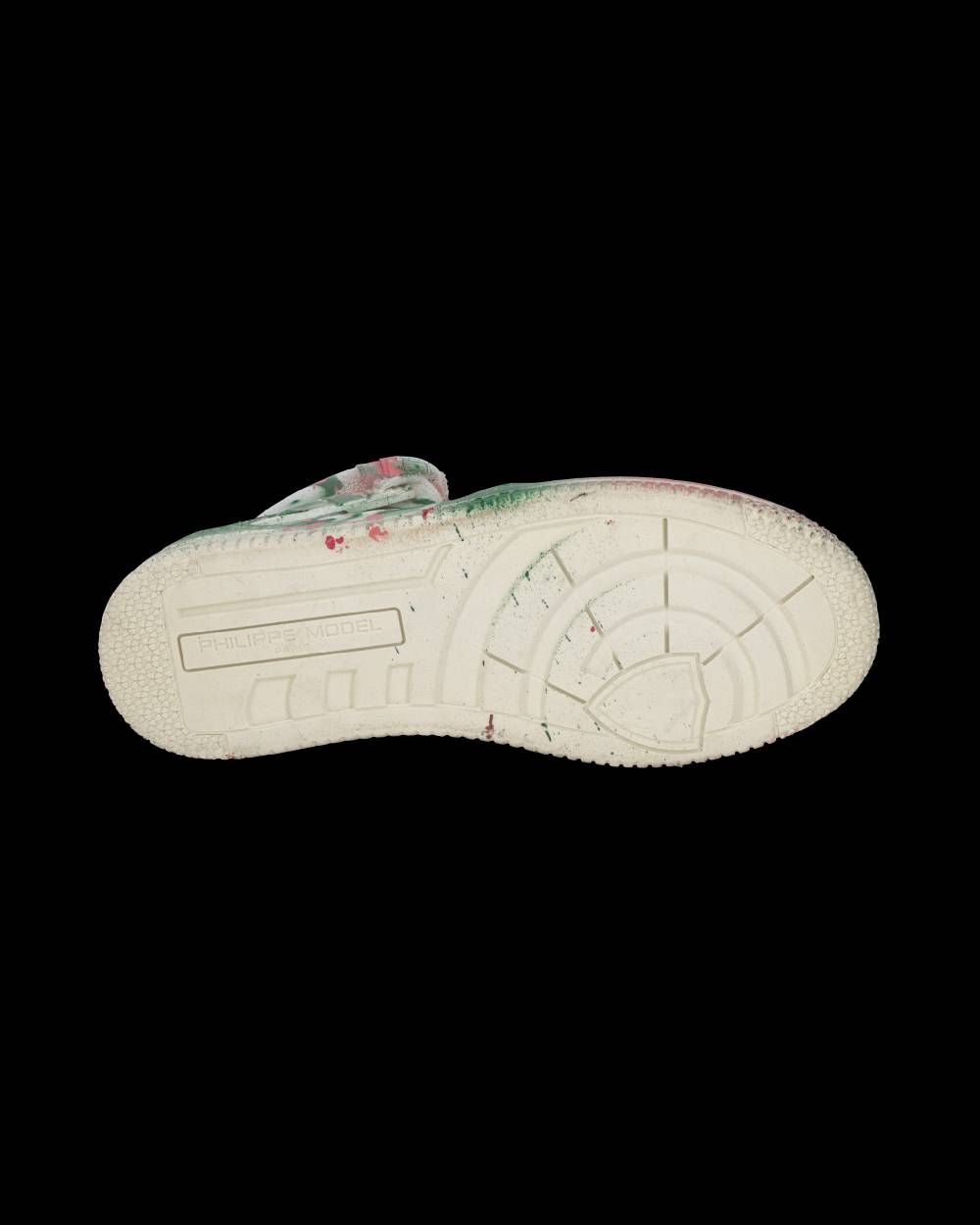 Philippe Model Sneaker mid La Grande donna - bianco, verde e rosa Offerte giornaliere